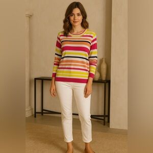 Marc Cain Linen Blend Sweater Size N6 / US Size 14